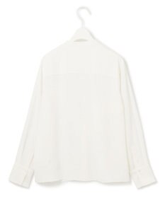 ICB 【速乾・洗える】BackSatinAmunzen ラッフルデザインブラウス