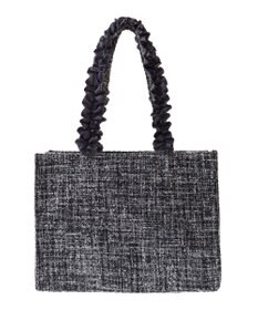 Maison de FLEUR EC限定ツイードフリルスクエアトートMバッグ