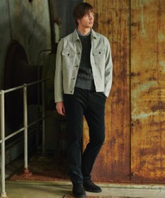 JOSEPH ABBOUD 【キングサイズ・ウエストも伸びる！遠州ファブリック/オーガニックコットン】ソフトコーデュロイ パンツ