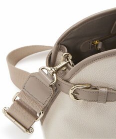 TOPKAPI 【Breath TOPKAPI】SCOTCH GRAIN スコッチグレイン ベルトデザイン ショルダー付き ミニトート バッグ