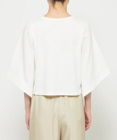 uncrave ダブルフェイスジャージー ハンカチスリーブトップス