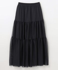 GRACE CONTINENTAL チュールティアードスカート