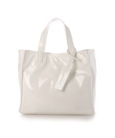 UNBILLION カシュカシュ cachecache / ソフトエナメルスクエア手提げトートS