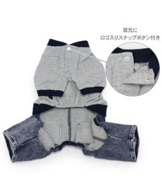 PET PARADISE J.PRESS デニム風 パンツつなぎ 小型犬