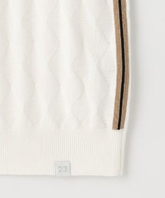 23区GOLF 嬉しいセット企画【ニット＋リバーシブルスカート】【WOMEN】 カラーニットアップ