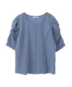 earth music&ecology ぽこぽこパワショルプルオーバー