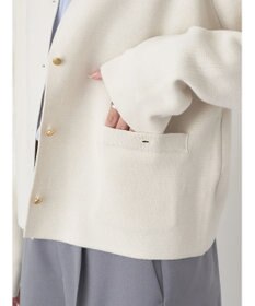 earth music&ecology スポンディッシュポケット付きカーディガン