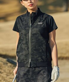 ZERO HALLIBURTON クールドッツカモフラベスト 82841 W4S8b レディースゴルフ