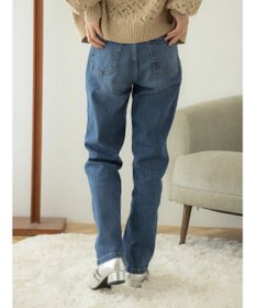 earth music&ecology テーパードデニムパンツ