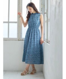 Green Parks ・ＥＬＥＮＣＡＲＥ　ＤＵＥ　フラワージャカードワンピ