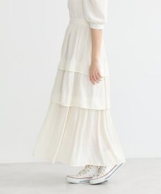 earth music&ecology ティアードスカート