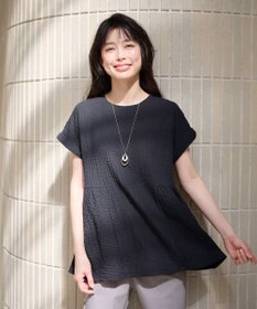 ANY L フクレジャージチュニック