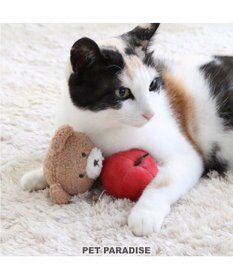 PET PARADISE 猫 おもちゃ ネズミ くま ぶるぶるトイ