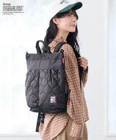 ROOTOTE 8457【スヌーピー】IP.セオルー.パフ.ピーナッツ-0R