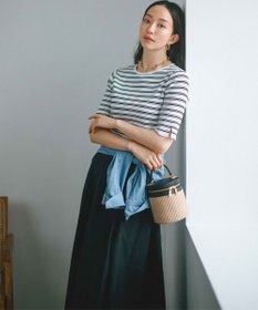 23区 【洗える】23区DENIM ライトダンガリー シャツ