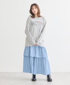 earth music&ecology ティアードスカート