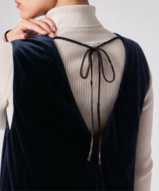 Paul Smith マットベロア ノースリーブドレス