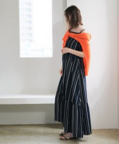 YECCA VECCA アートプリントキャミワンピース