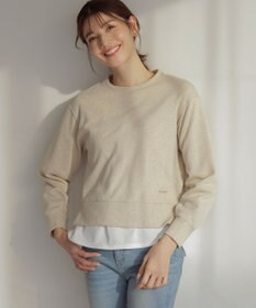 J.PRESS LADIES 【WEB限定カラーあり】ラメ裏毛 カットソー