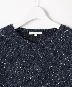 自由区 L 【1枚で華やぐ】ラメノットスパングル ニット