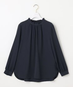 ANY SIS 【洗える】フリルネックスタンド ブラウス