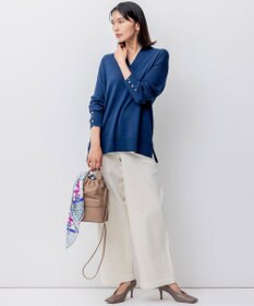 23区 ORSETTO CAVOLO レザー ハンドバッグ