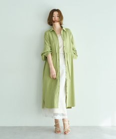 YECCA VECCA UVカット2way袖バルーンワンピース