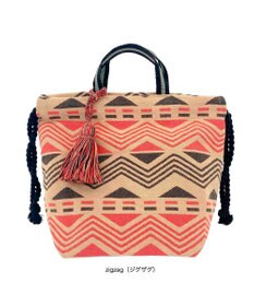 ROOTOTE 1241【巾着タイプ】LT.デリ.エスニックパターン-A