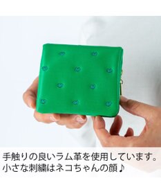 tsumori chisato CARRY ぷちネコ 2つ折り財布 ミニ財布