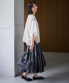 ANY 【洗濯機可】スリットニットベスト