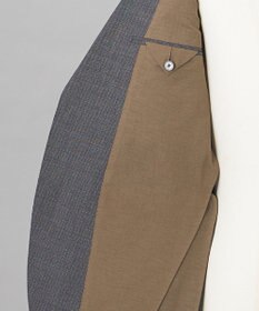 GOTAIRIKU 【御幸毛織】 WOOL×SOLOTEX ストレッチスーツ（平織/グレー）