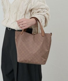 russet ナイロンジャガード2WAYミニトートバッグ(SF-260)