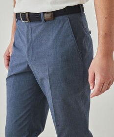 GOTAIRIKU 仕事で着られる 冷んやり綿パン【接触冷感/ストレッチ】ストレッチサマーポプリン