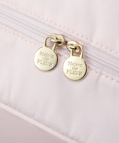 Maison de FLEUR 【保冷機能付き】サテンサイドリボン保冷バッグ