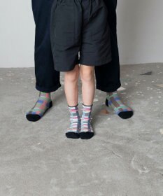 TRICOTE CHECK LINK SOCKS／チェックリンクソックス