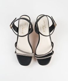 BONTRE 【pied du lapan/ピエドラパン】ビジューベルトウエッジサンダル/50756ZI