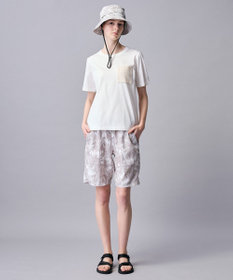 JOSEPH ABBOUD MOUNTAIN 【ゆったり】プレーティング天竺ポケットアウトドア Tシャツ