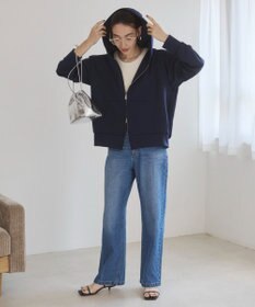 WEGO 【ANGIE VINTAGE】ダンボール ダブルジップパーカー フーディー