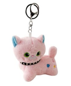 WEGO ネックレスねこちゃんぬいぐるみキーホルダー