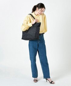 LeSportsac LARGE 2 WAY TOTE/プティドット/セージグリーン