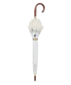 MOONBAT 【遮光/晴雨兼用日傘】POLO RALPH LAUREN(ポロ ラルフローレン) エンブフリル 長傘 遮熱 UV