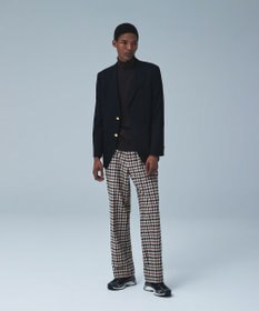 J.PRESS MEN 【定番】ペピンメリノサキソニー オーセンティック ブレザー / 金釦 / 総裏地 / Authentic-Fit