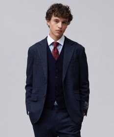 J.PRESS MEN 【セットアップ対応 / ストレッチ】SOFAニット ハイグレードジャージー ジャケット ネイビー系8