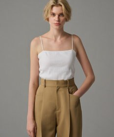 uncrave 【洗濯機洗い可】リブ カップ付き キャミソール（uncrave STANDARD）