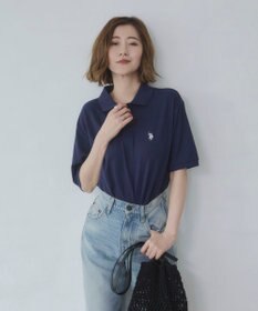WEGO 【ユニセックス着用ITEM/SMLサイズ展開】U.S. POLO ASSN.別注ポロシャツ