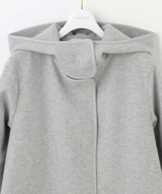 ANY SIS ウールライクミドルフーディ コート