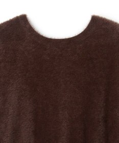 UNFILO 【前後着用可能】シャギーニット 2WAYカーディガン