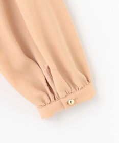 Feroux 【洗える】クラシカル リボンタイブラウス