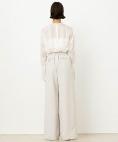 NAVE 【ReNAVE・洗える/UVカット】スパンポリエステル パンツ