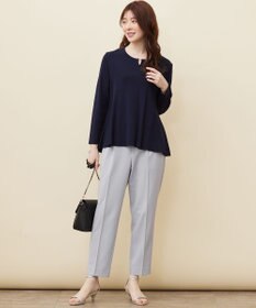 ANY SIS 【WEB・一部店舗限定】ペプラム ニット